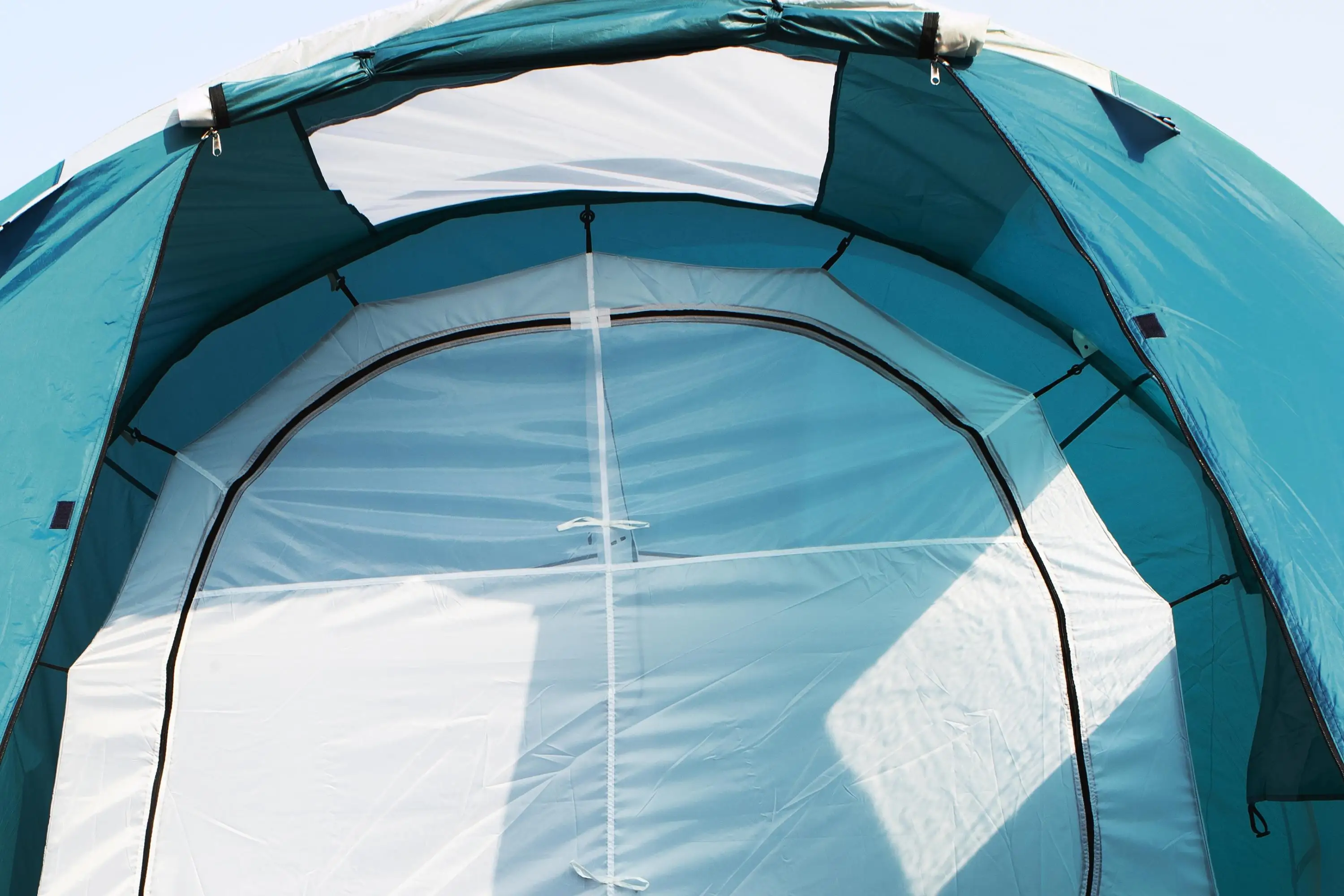 Camping tent tourist Bestway 68092 family dome 4 ((305 cm + 95 cm) x 255 180 cm)) | Спорт и развлечения