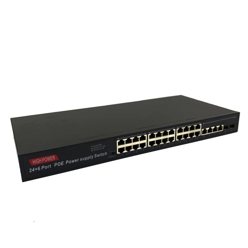 Коммутатор POE switch 52 В 80 Вт 150 300 480 свитч для IP камеры локальной сети сетевого