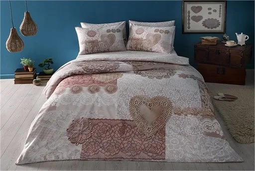 

Crown Satin Bedroom Double Duvet Cover Suit Claude 410586382