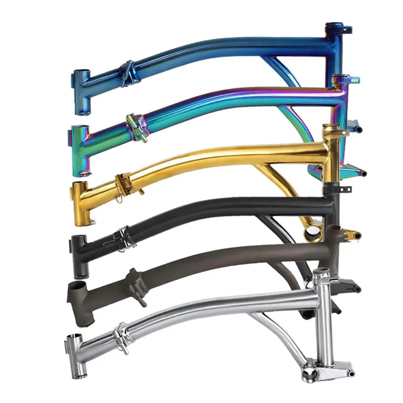 

Parts Supplier Titanium Folding Bike Frame