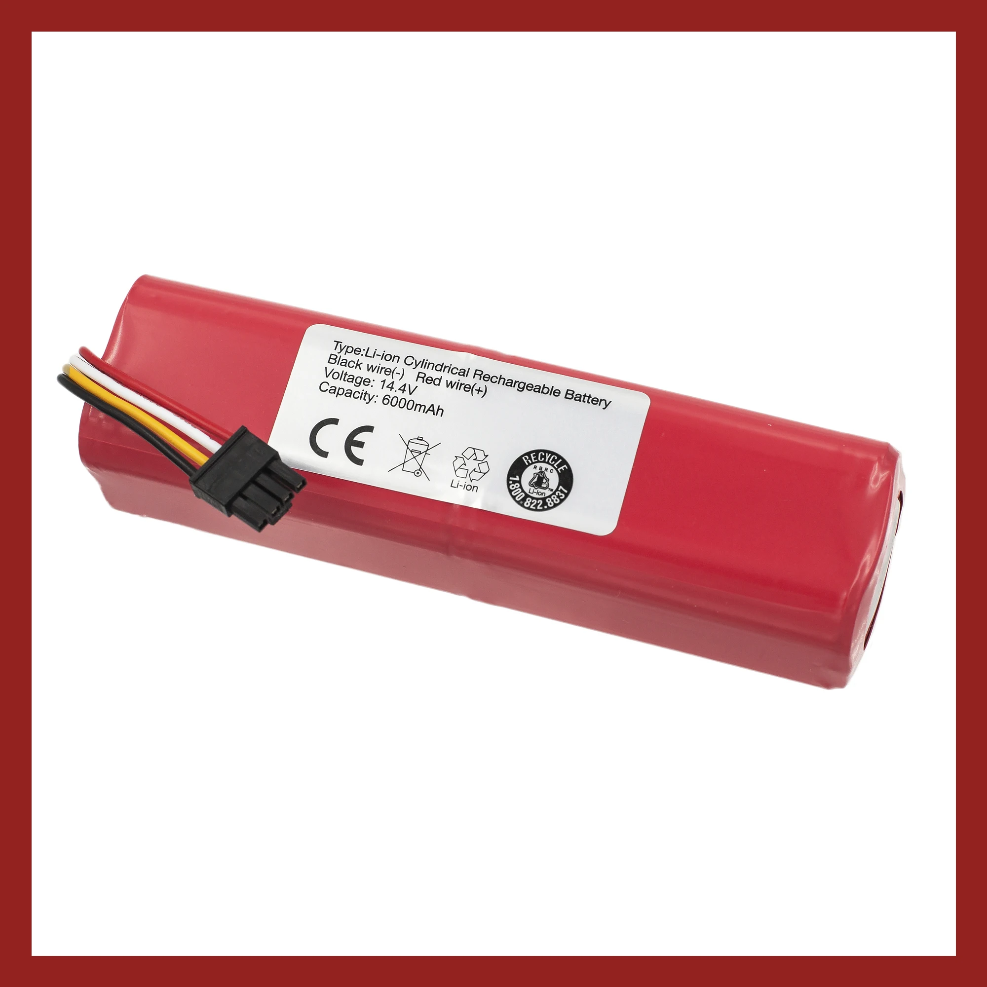 Аккумулятор BRR-2P4S-5200S для Xiaomi Mijia Roborock S50 S51 Sweep One батарея на робот-пылесос SKV4022GL |