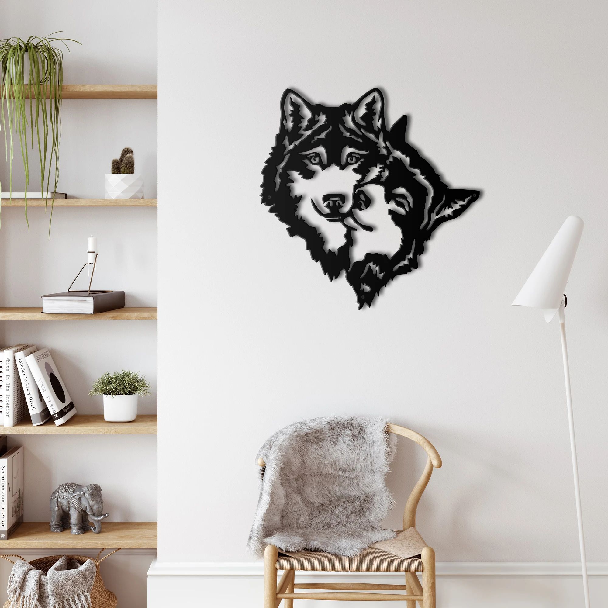 

Metal Wall Art, Metal Wolves Art, Metal Wolf Head, Metal Wall Decor, Interior Decoration, Living Room Decor, Metal Animal Decor