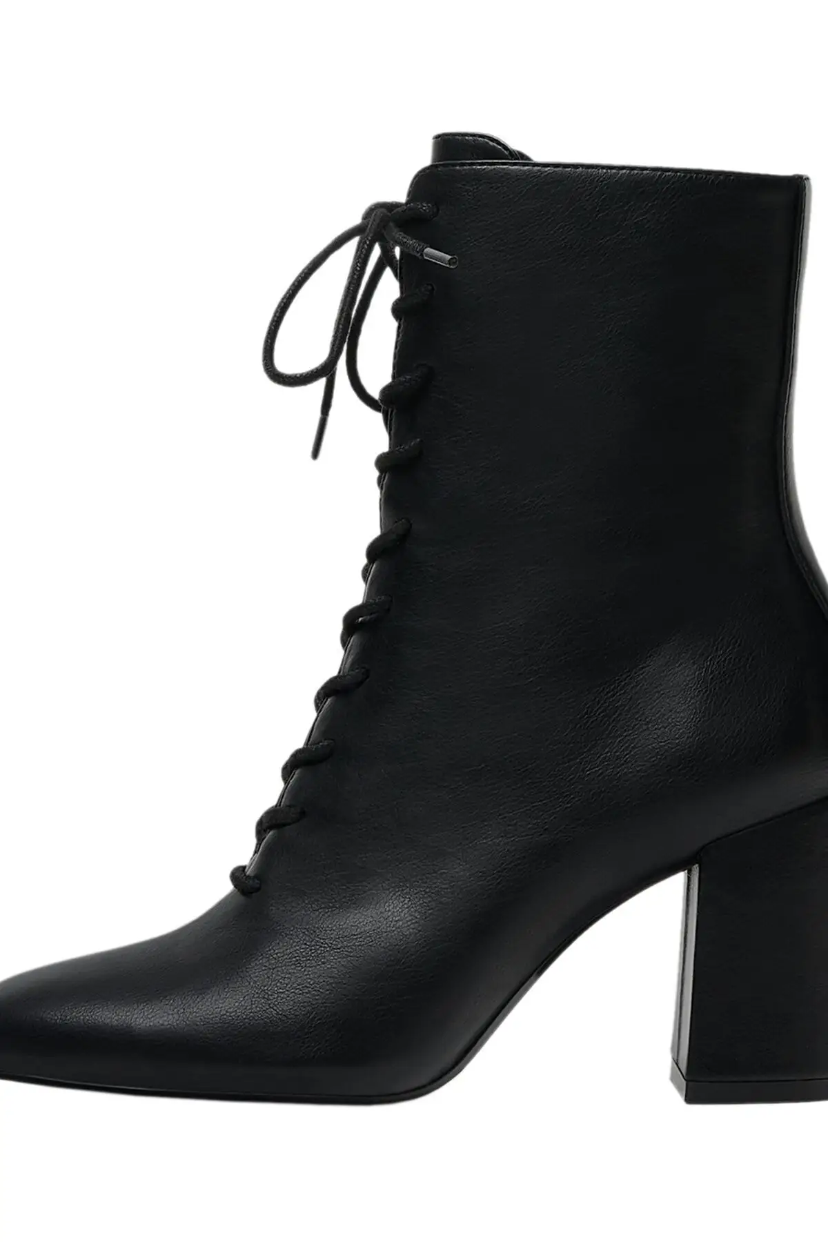 Женские высокие ботинки на платформе Черные ботильоны до бедра обувь для