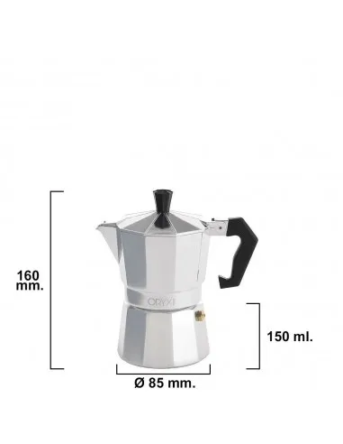 Coffee maker Aluminum 3 Cups (150 ml.) Classic | Дом и сад