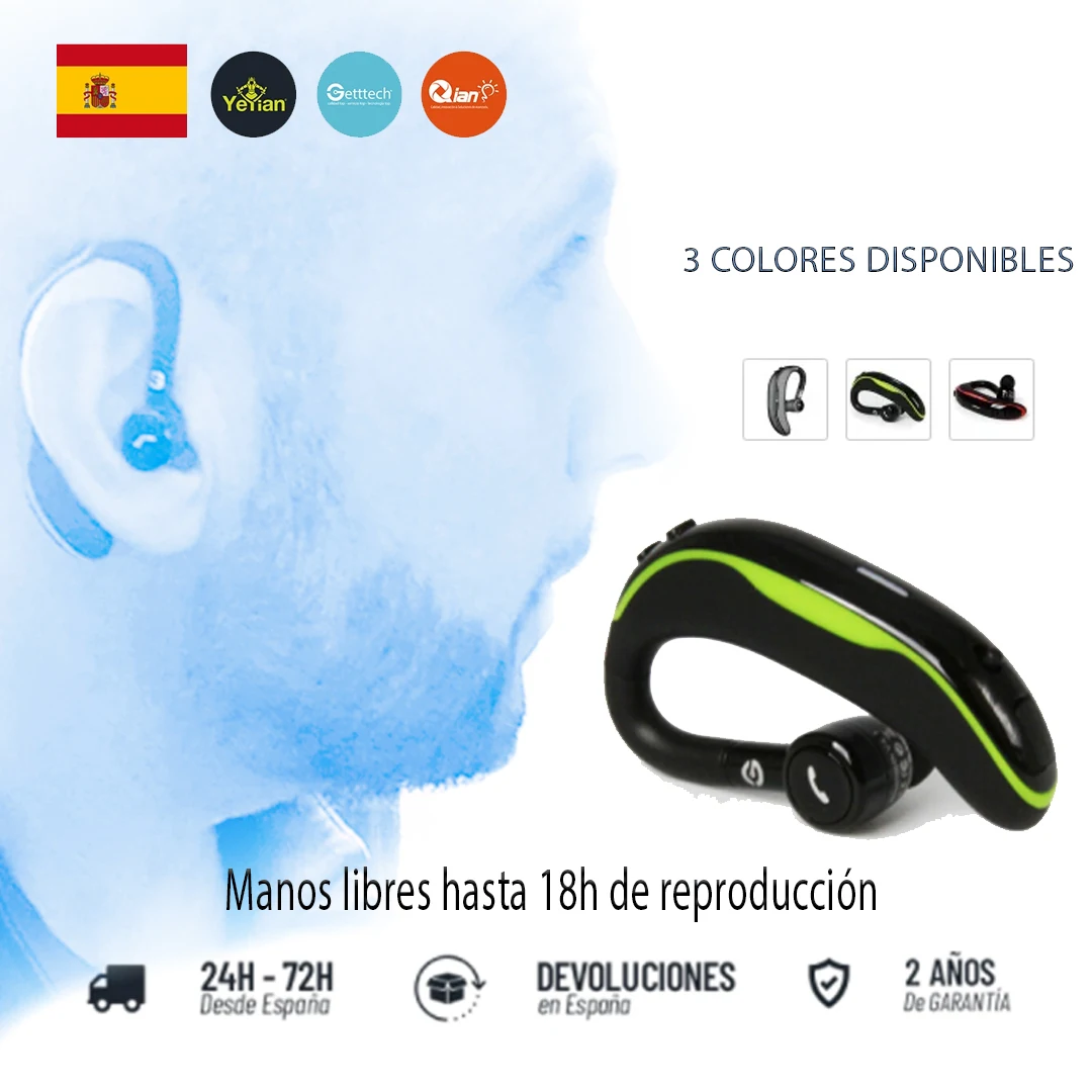 Getttech Intune GAI-29901 гарнитура с зажимом для громкой связи Bluetooth беспроводная