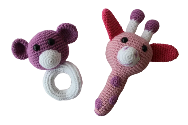 Вязанная игрушка милая вязанная крючком Детская Милая ручная работа украшение