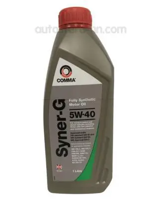 COMMA SYN1L Масло моторное 5W40 1л синтетика SYNERG 1шт |