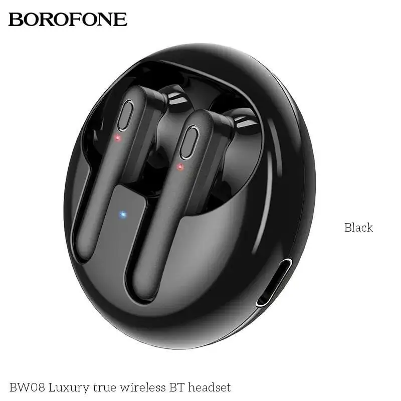 Беспроводные Bluetooth наушники Borofone BW08 (Черный) |