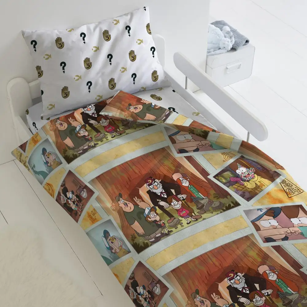 Kids bedding made of 100% cotton "Gravity Falls Memories" | Bedding Sets