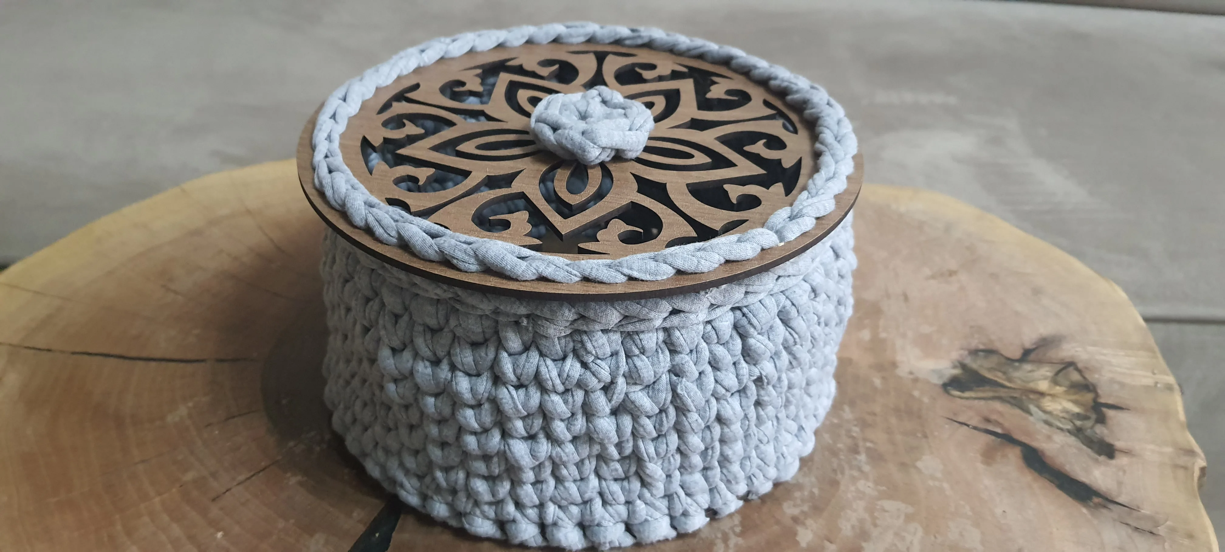 

Home Decor/Craft item/Macrome box