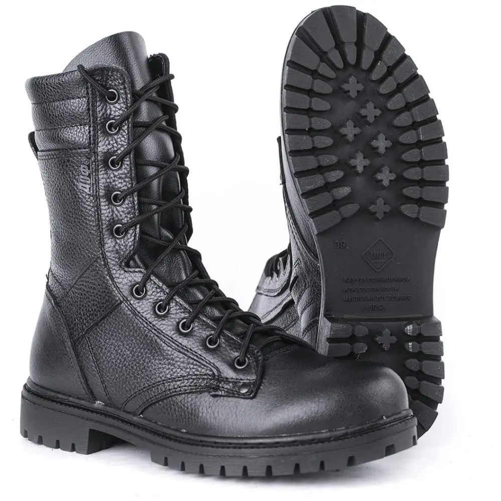 Демисезонные Черные берцы со шнуровкой и молнией походная обувь для альпинизма
