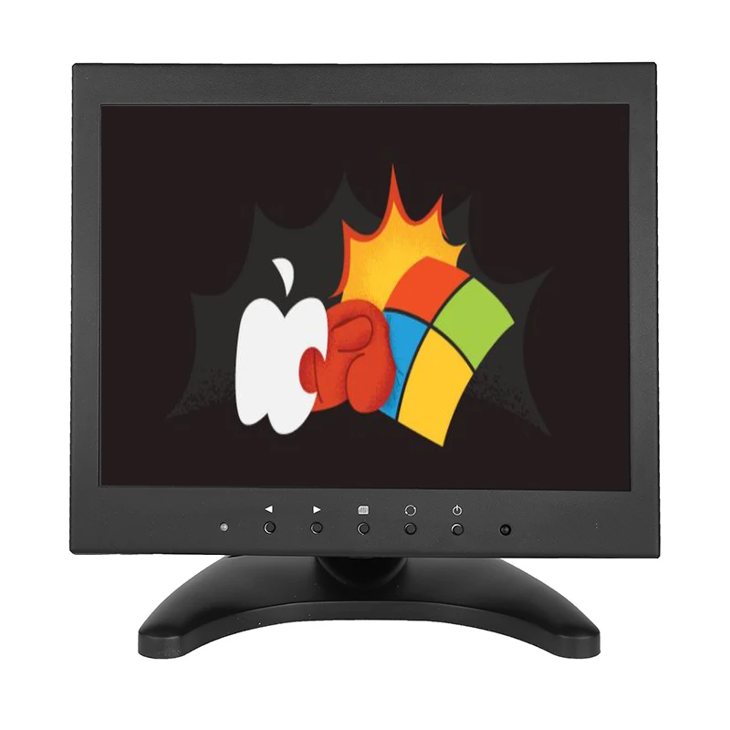 10 дюймов 4:3 экран монитор 1024*768 HD монитор с VGA HDMI USB BNC интерфейс с динамиками USB может воспроизводить видео