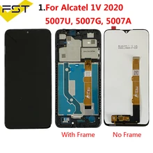 100% Original Tested For Alcatel 1V 2020 5007U 5007D LCD Display Touch Screen Digitizer LCD Assembly Alcatel 1V 2020 5007A 5007G