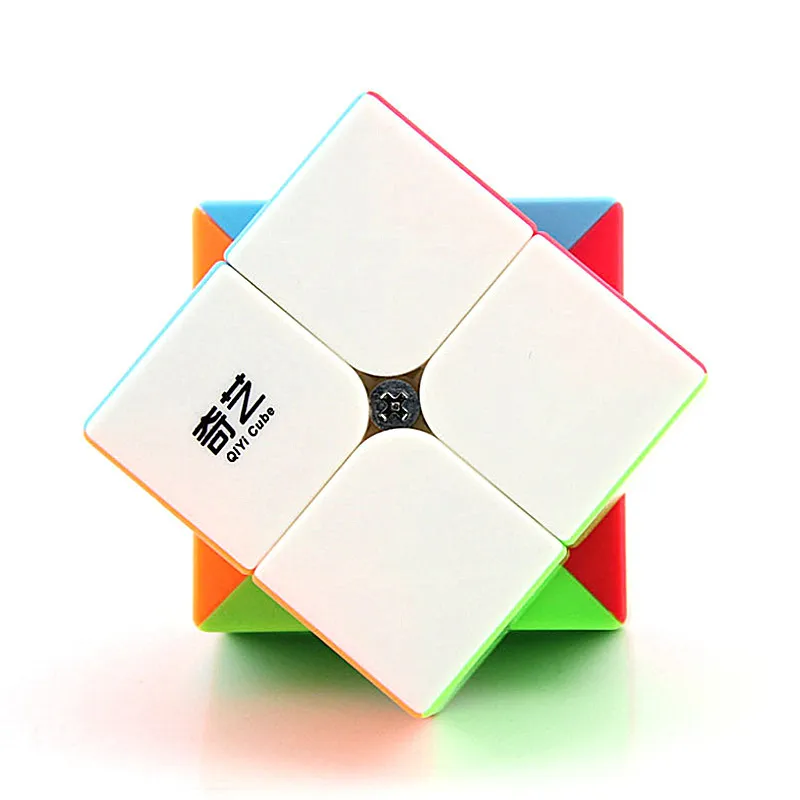 Скоростной волшебный кубик qiyi 2x2x2 головоломка qidi 2x2 волшебных образовательных