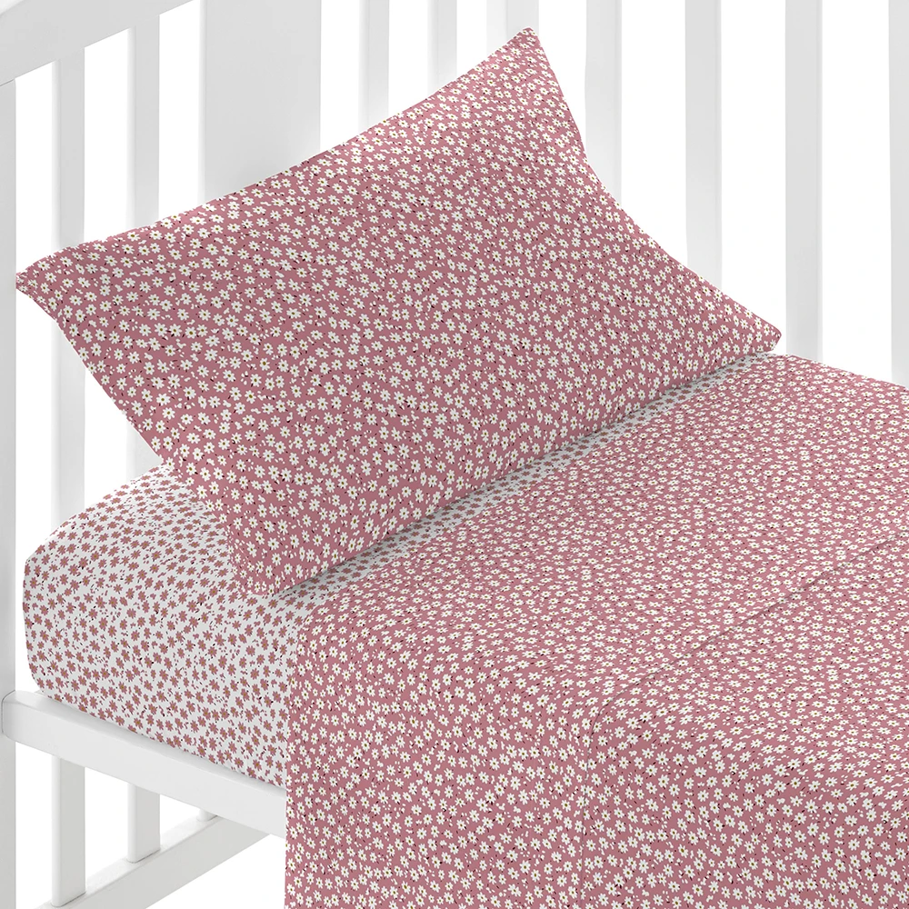 PimpamTex набор простыней из 100% хлопка для детской кроватки и миникуны простыни с