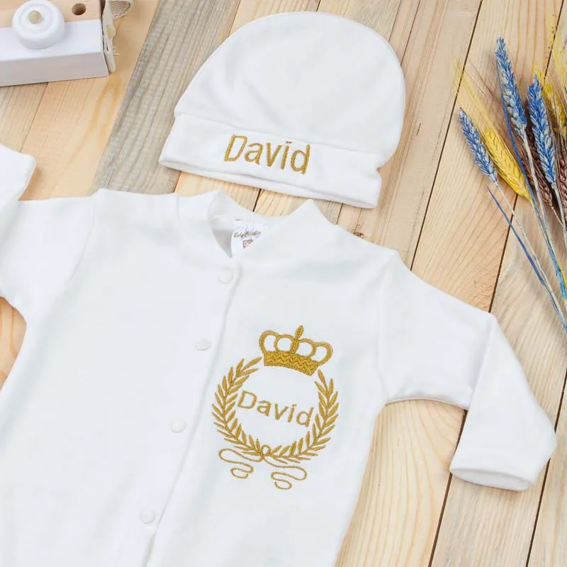 4 шт./комплект Детский комбинезон с вышивкой | Детская одежда и обувь