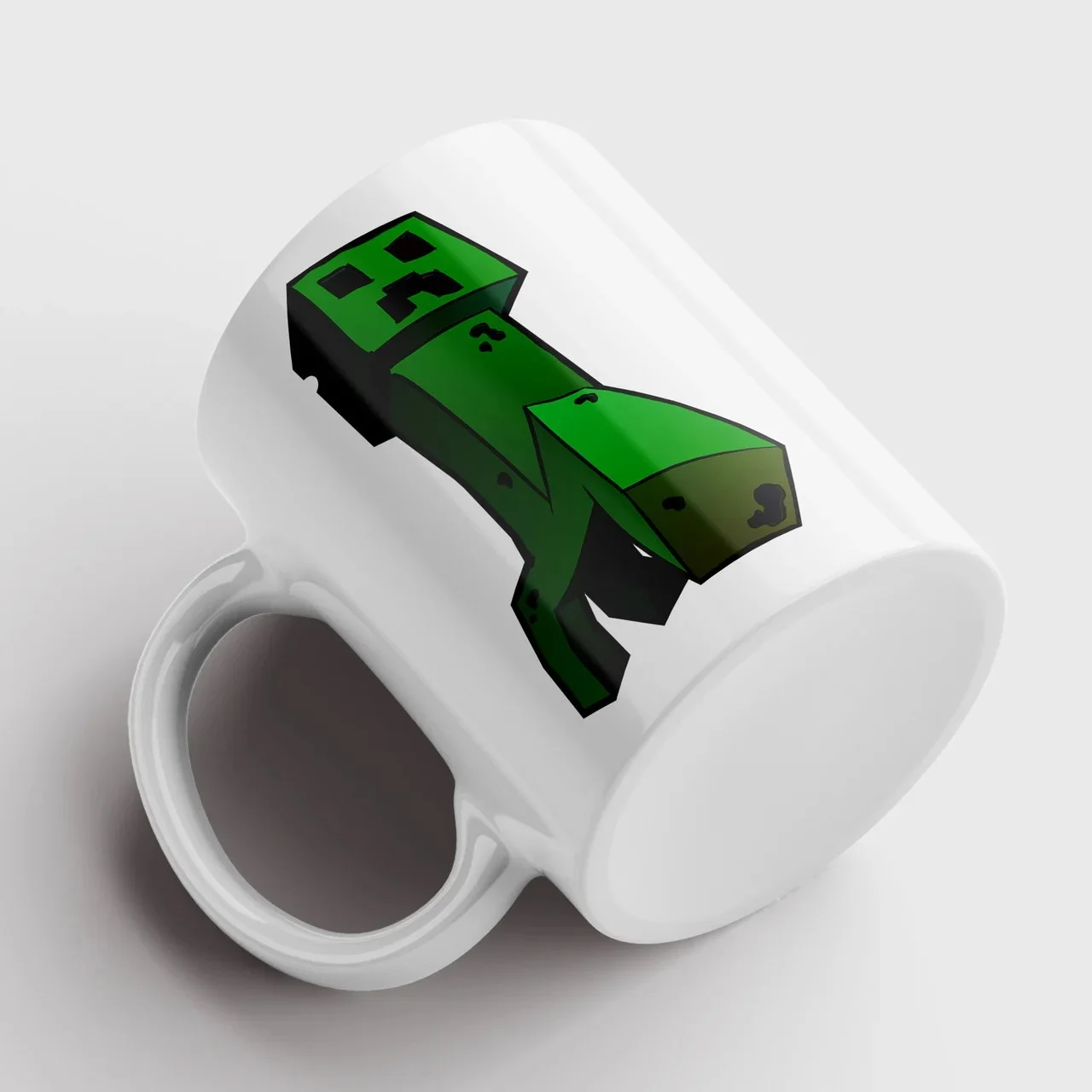 Сувенирная Керамическая кружка Minecraft Игра Майнкрафт Прикольная чашка в подарок