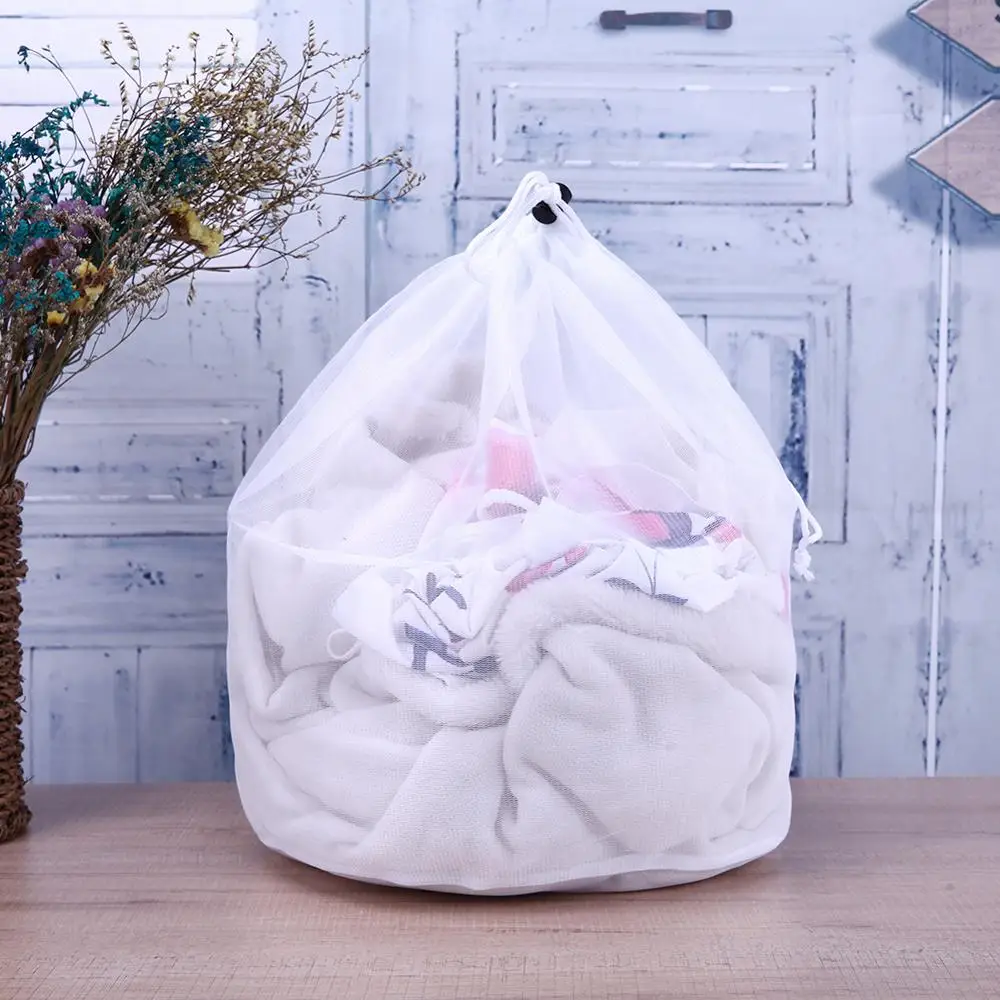 40x50cm Cloths bag Для белья обуви мешки для чистки обуви сетка для стирки одежды бюстгальтер нижнее белье Защитная крышка инструмент для сухой чистки Домашний Органайзер - Цвет: 40x50cm Cloths bag