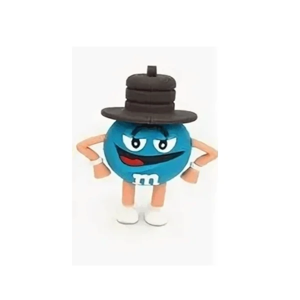 USB накопитель 4GB сувенирный M&ampM'S синий |