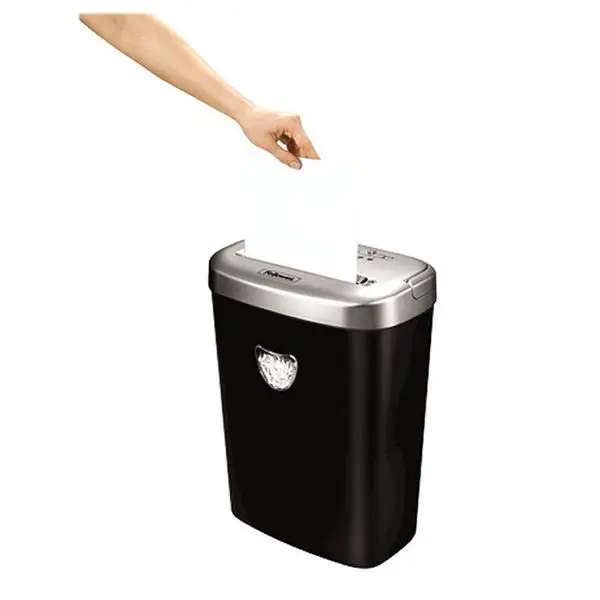 Измельчитель бумаги Micro Cut Fellowes 53C 23 L 4x35 мм 100 листов черный|Шредеры| |