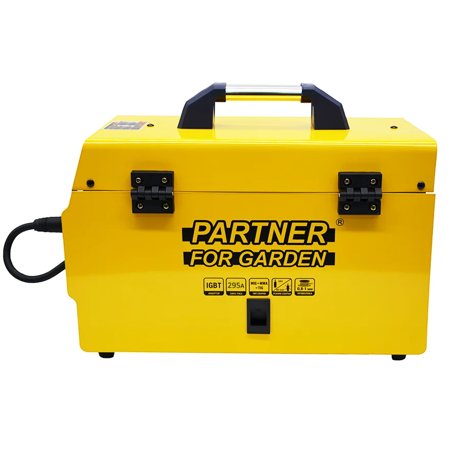 Сварочный аппарат partner for garden 200. Инверторный сварочный полуавтомат partner for garden mig-205. Сварочный аппарат инверторный partner for garden mma-200 (200а, mma). Полуавтомат сварочный partner for garden mig-200. Partner for garden mig -205 5 в 1.