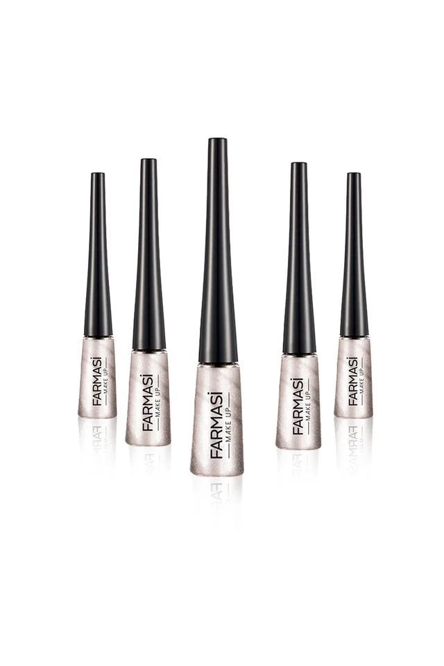 Metallic Eyeliner Platinum 01-45gr 5 PCs 412538023