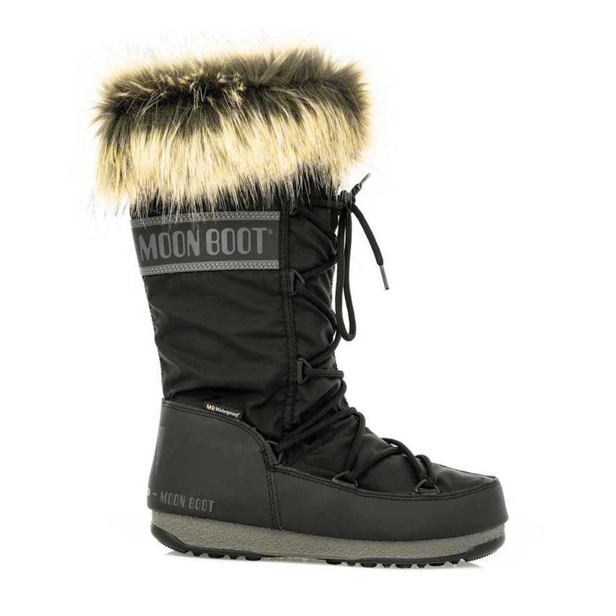 Moon Boot/черные женские ботинки 24008700 001 Monaco Wp 2| |
