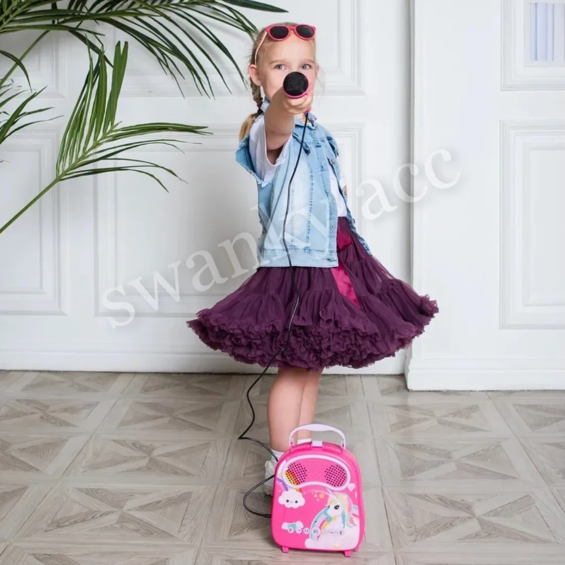 Kids Karaoke Speaker children speaker microphones | Электроника