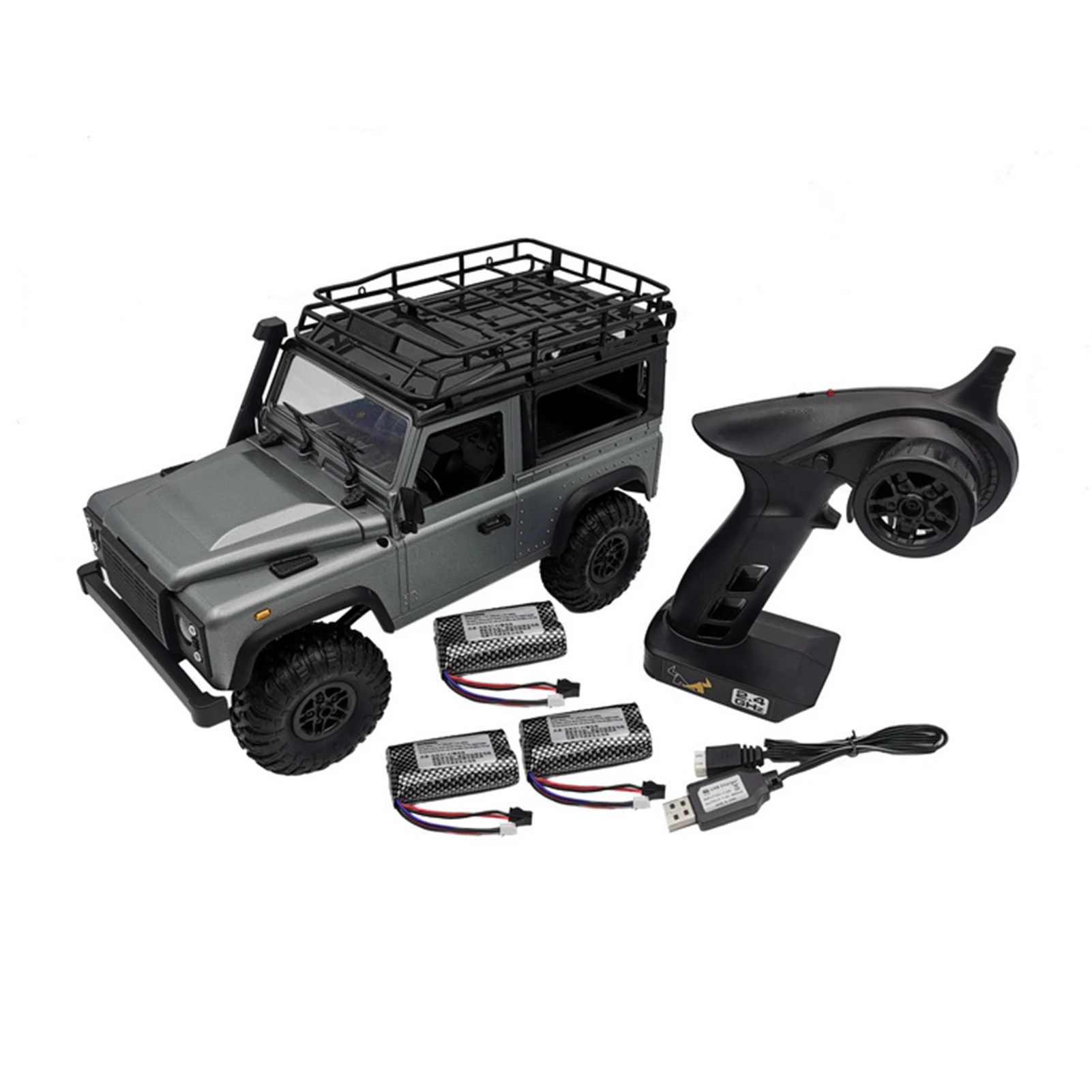 

1:12 MN 99S Scale RTR 2.4G 4WD RC Car Four-Wheel Drive Climbing Car Guard Turn Signal Upgrade MN99S MN99-S Remote Control Truck