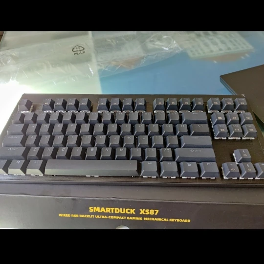 Smart Duck Xs87 87 Key Mechanical Keyboard 80% Tkl Hot Swappable 