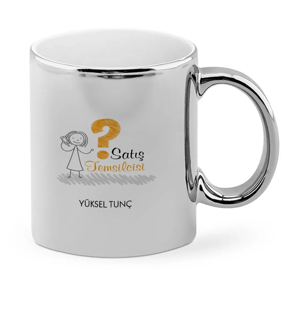 

Персонализированные профессиональные продажи представителя хром кружка чашка-2