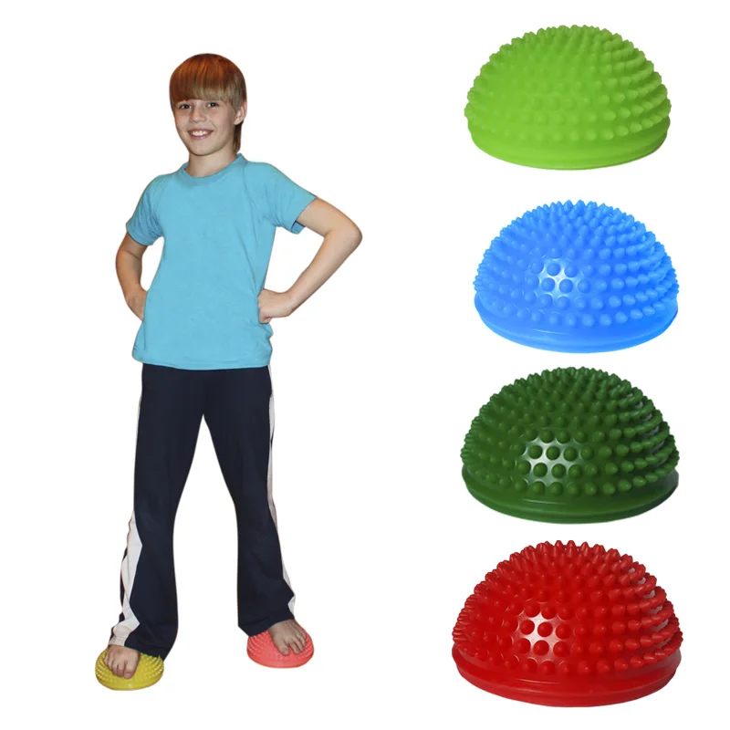 Полусфера массажная Йога половина мяча массажные мячи для ног Пилатес фитнес