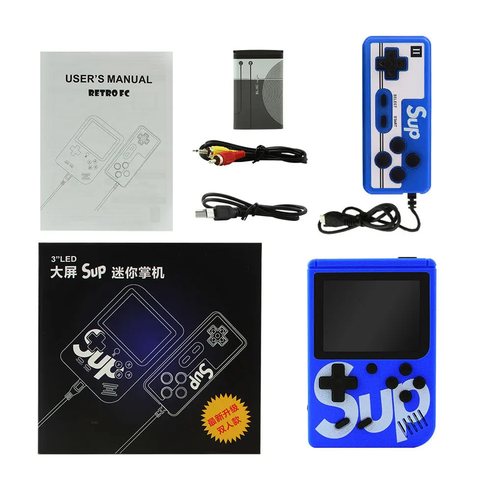 Game console Dendy with joystick sup game 400 built-in games in one device | Электроника