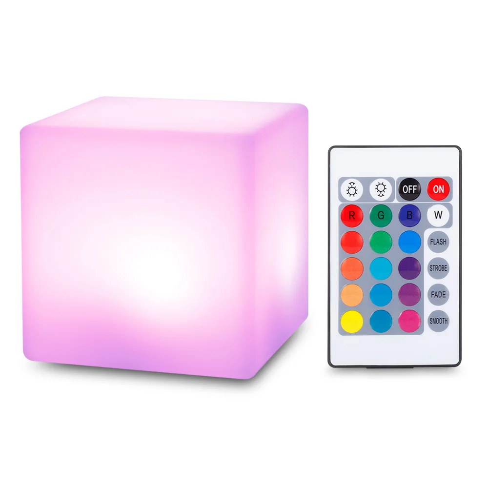 

Новейшее сиденье-стул со светодиодной подсветкой RGB, водонепроницаемое перезаряжаемое светодиодсветильник щение и пульт дистанционного у...