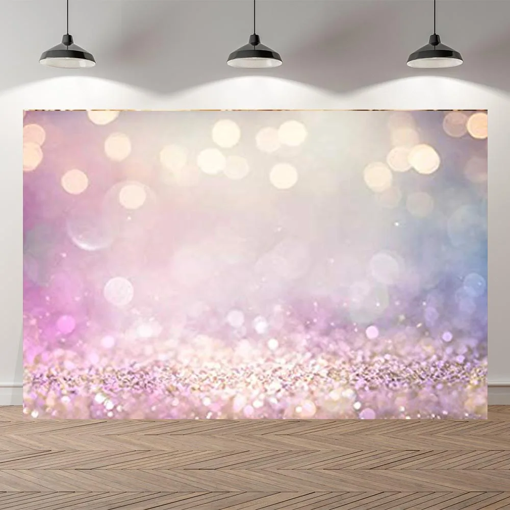 Фон для фотосъемки с принтом в горошек и виде звезд светильник мечта День