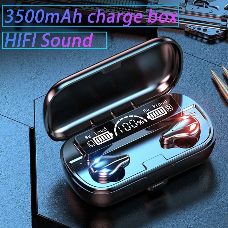

TWS-наушники с поддержкой Bluetooth 5,1 и микрофоном