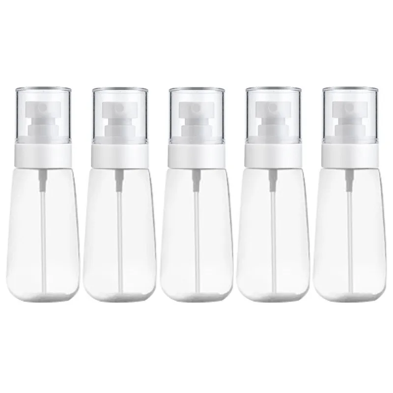 Bottle for cosmetic Transparent and 10 PCS Portable Rechargeable plastic Fine mist perfume spray bottle Vapor |