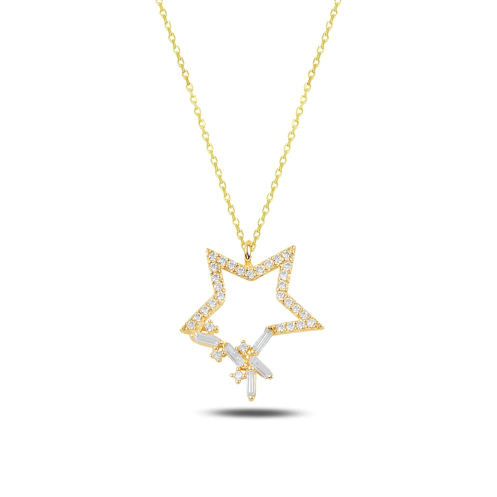 

14 carat Gold Star Necklace