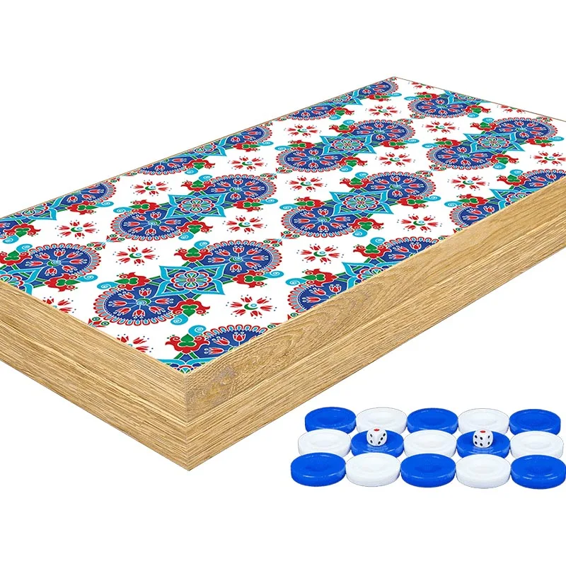 Classic Tile Board Game Luxury Backgammon Set