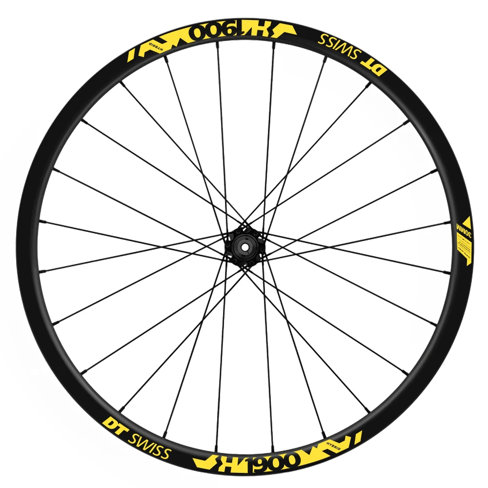 Полный комплект совместимых наклеек на велосипедные шины 29 дюймов WH37 DT SWISS H 1900 гибридные виниловые велосипедные колеса