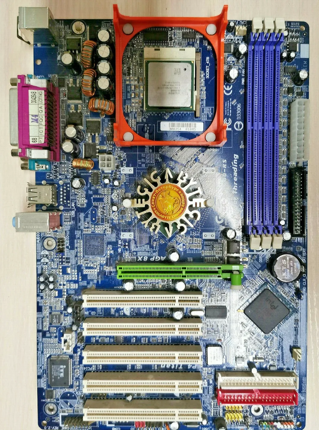 Материнская плата Gigabyte GA-8PE800-RS Socket 478 | Компьютеры и офис