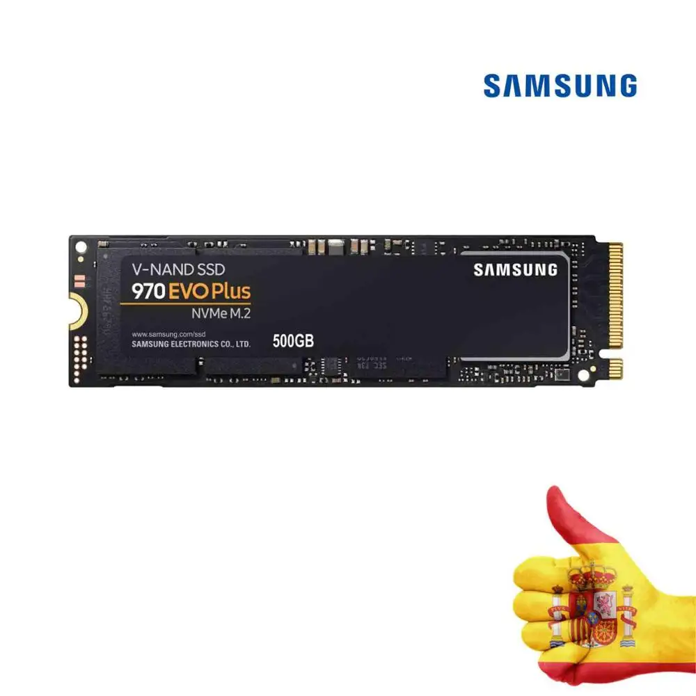 Verkauf SSD SAMSUNG 970 EVO PLUS 500 Harte GB (MZ-V7S500BW) NVME-SSD, 500 Gb, M.2, NVMe, Größe 2,5