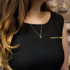 Цепочка Из Нержавеющей Стали с изображением звезды Давида, 10 шт.