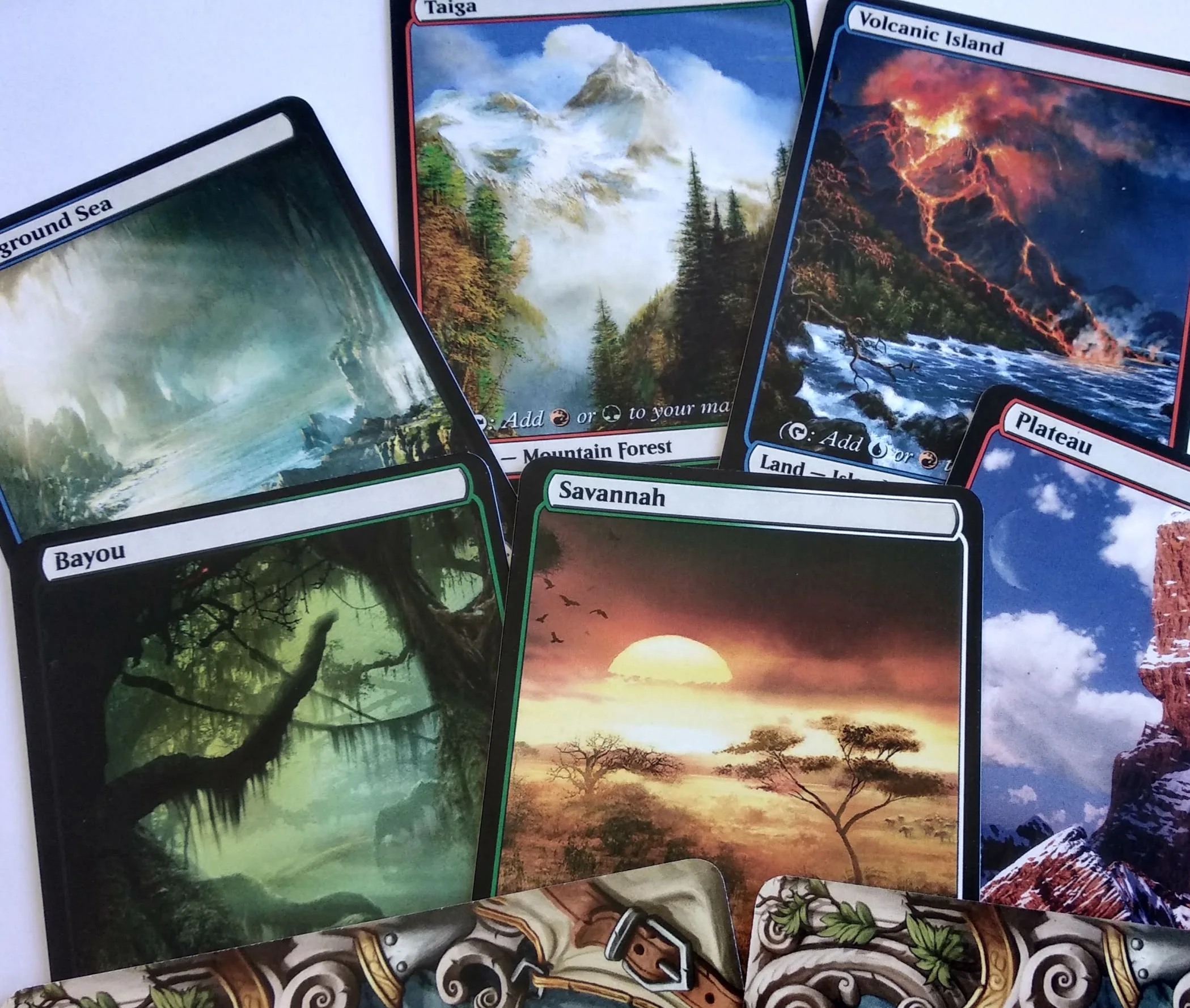 Волшебные карты с 10 двойными землями волшебные измененные - Цена: 2079.83