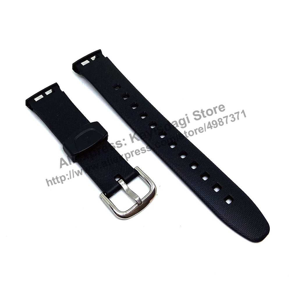 

Genuine Casio EDB-120 E-Databank - Watch Band Strap - 19mm Black Rubber NOS