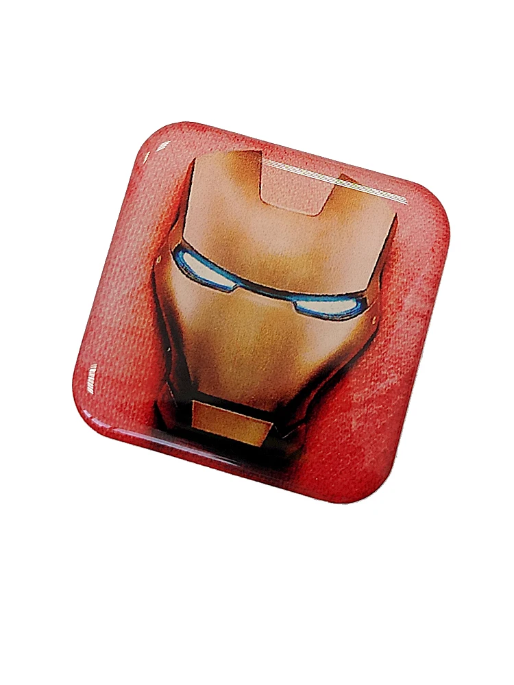 Наклейки на телефон 3D компьютер планшет ноутбук набор 6шт Marvel Superman Batman Ironman Tor