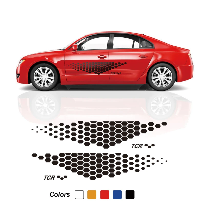 2 шт. виниловые наклейки для дверей автомобиля |