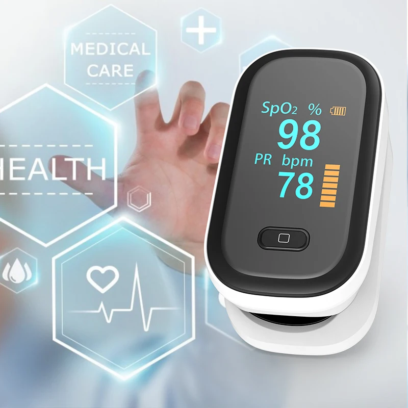 

OLED Digital finger oximeters Fingertip Pulse Oximeters Blood Oxygen Saturometer saturater SPO2 PR Heart Rate Monitor