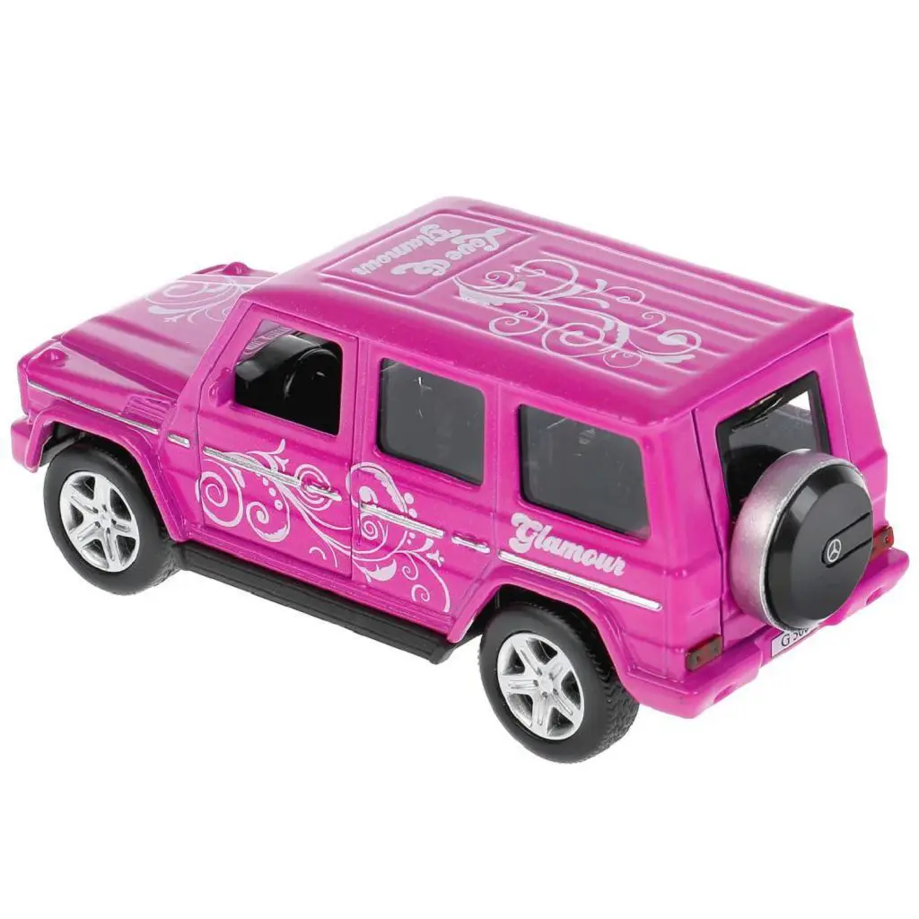 Фото Металлическая модель (Mercedes-Benz G-class) в коробке 7x18x8см (GCLASS-12GRL-LIL) №5