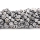Бусины из натурального полудрагоценного камня, 5x6-8x10 мм